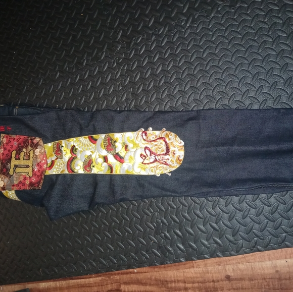 Evisu Men's Year of the Rat Carrot Fit Jeans - Picture 6 of 12